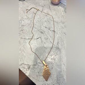 Kendra Scott rose gold adjustable necklace